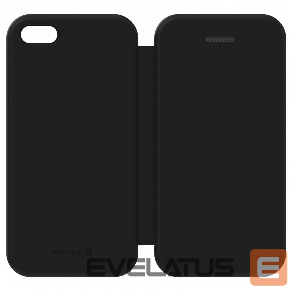 Knygos tipo dėklas dėklai Evelatus Xiaomi Redmi Go Book Case Black