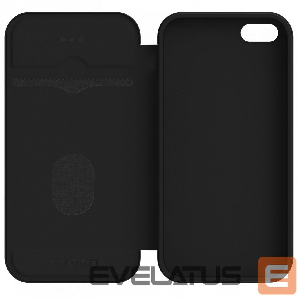 Knygos tipo dėklas dėklai Evelatus Xiaomi Redmi Go Book Case Black