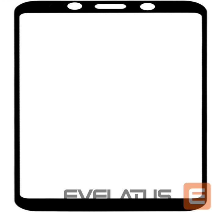 Apsauginiai stiklai Evelatus Samsung A9 2018 2.5D Full Cover Japan Glue Glass Anti-Static
