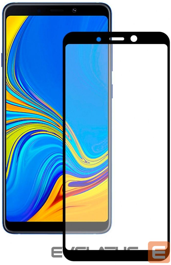 Apsauginiai stiklai Evelatus Samsung A9 2018 2.5D Full Cover Japan Glue Glass Anti-Static