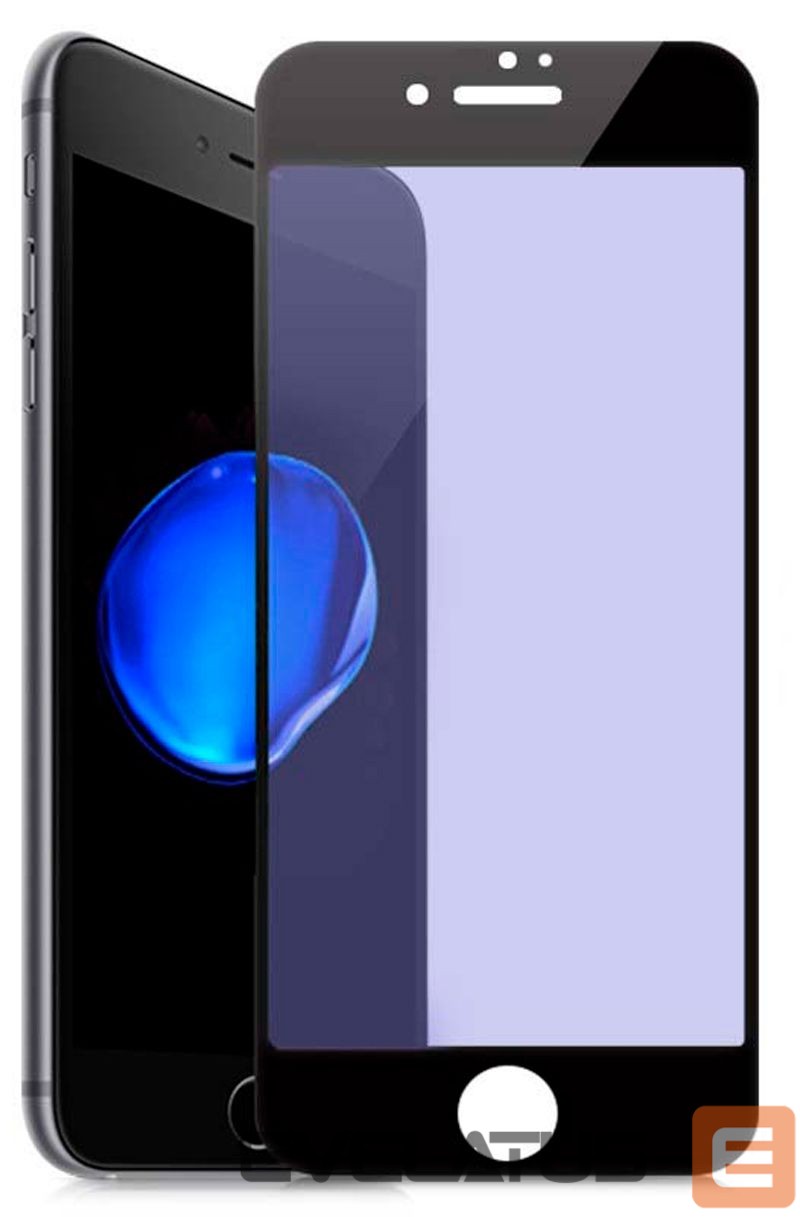 Apsauginiai stiklai Evelatus Apple iPhone 7/8 Anti-Blue 2.5D Full Cover Japan Glue Glass Anti-Static