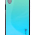 Nugarėlės dėklai Evelatus Apple iPhone X/Xs Gradient Glass Case 6 Lagoon
