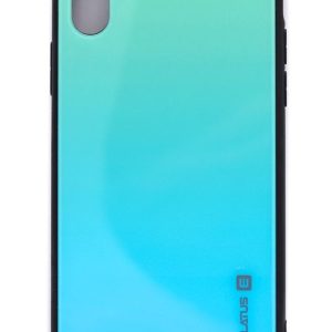 Nugarėlės dėklai Evelatus Apple iPhone X/Xs Gradient Glass Case 6 Lagoon
