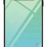 Nugarėlės dėklai Evelatus Samsung Galaxy A40 Gradient Glass Case 6 Lagoon
