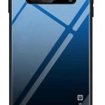Nugarėlės dėklai Evelatus Samsung Galaxy S10e Gradient Glass Case 7 Sea Depth