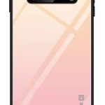 Nugarėlės dėklai Evelatus Huawei Y6 2019 Gradient Glass Case 1 Mild Melon