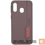 Nugarėlės dėklai Evelatus Samsung A40 Shooter Brown