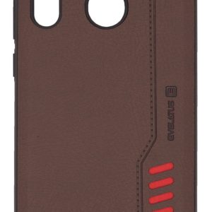 Nugarėlės dėklai Evelatus Huawei P smart 2019 Shooter Brown