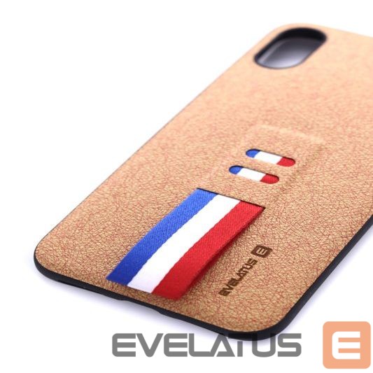Nugarėlės dėklai Evelatus Apple iPhone X Free Gold