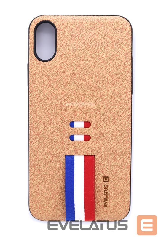 Nugarėlės dėklai Evelatus Apple iPhone X Free Gold