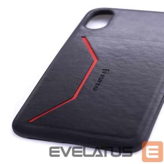 Nugarėlės dėklai Evelatus Apple iPhone X Nobel Black