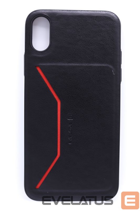 Nugarėlės dėklai Evelatus Apple iPhone X Nobel Black