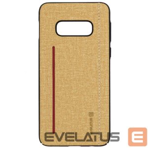 Nugarėlės dėklai Evelatus Samsung S10e 6127 Yellow