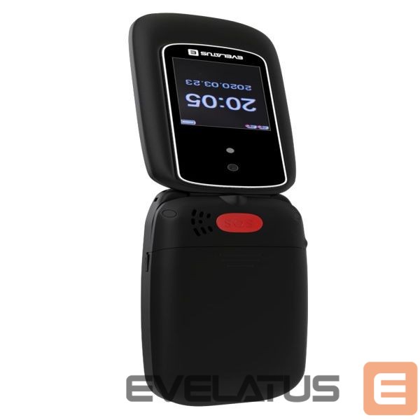 Mobilusis telefonas Evelatus WAVE 2020 DS (EW02BK) Graphite Black