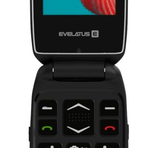Mobilusis telefonas Evelatus  WAVE 2020 DS (EW02BK) Graphite Black