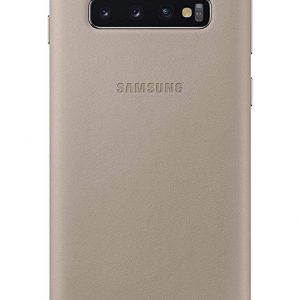 Nugarėlės dėklai Samsung  Galaxy S10 Leather Cover EF-VG973LJEGWW Gray