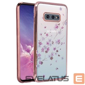 Nugarėlės dėklai GreenGo Samsung Galaxy S10E G970 Flower Gold