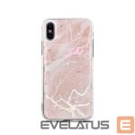 Nugarėlės dėklai iLike Apple iPhone XR Marmur case Pink