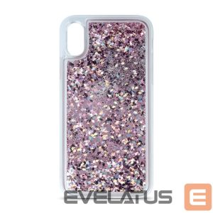 Nugarėlės dėklai iLike Samsung S10 Back Case Liquid Sparkle Purple