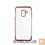 Nugarėlės dėklai iLike Apple iPhone X / XS Plating Soft TPU Red