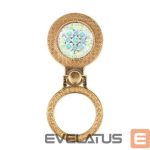 Žiedinis laikiklis iLike Universal RING BRILLIANT CRYSTAL Gold