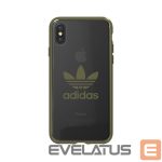 Nugarėlės dėklai Adidas Apple iPhone X/Xs OR Clear Case Green