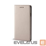 Knygos tipo dėklas dėklai iLike Xiaomi Mi 9 SE Smart Magnet case Gold