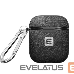 Nugarėlės dėklai Evelatus Apple Case for AirPods EAC01 Black