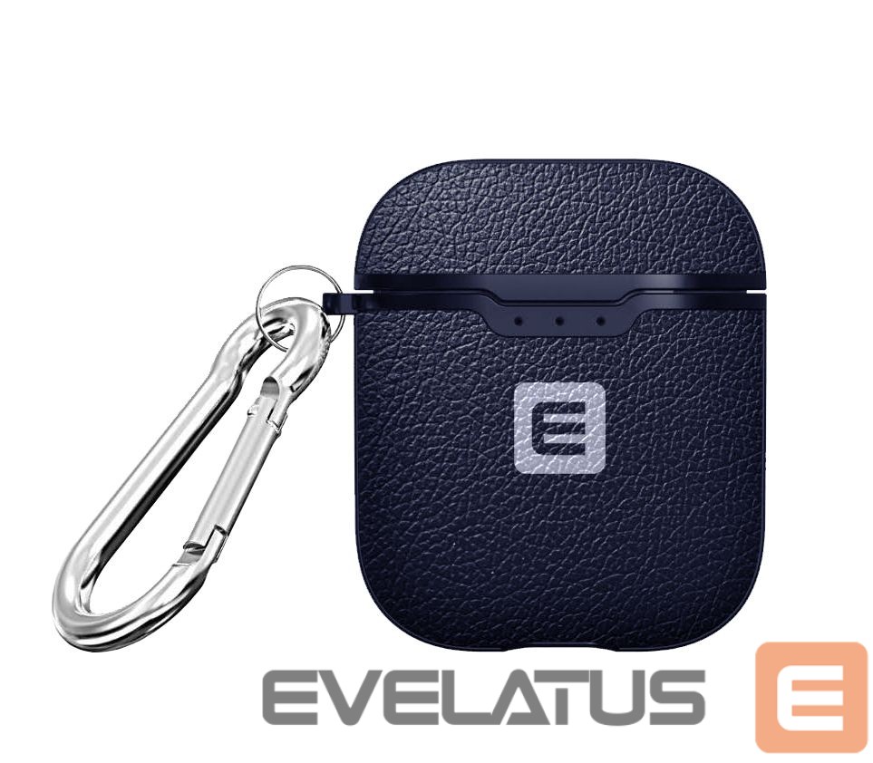 Dėklai ausinėms Evelatus Apple Case for AirPods EAC01 Navy Blue