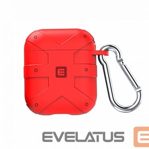 Nugarėlės dėklai Evelatus Apple Case for AirPods EAC02 Red