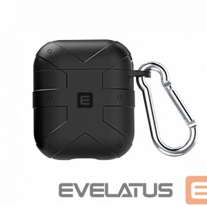 Dėklai ausinėms Evelatus Apple Case for AirPods EAC02 Black