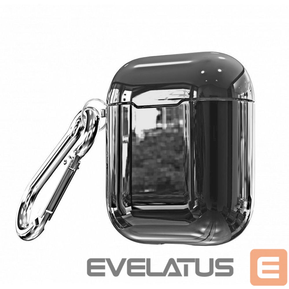 Nugarėlės dėklai Evelatus Apple Case for AirPods EAC03 Silver