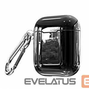 Nugarėlės dėklai Evelatus Apple Case for AirPods EAC03 Black