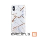 Nugarėlės dėklai iLike Apple iPhone XR Marmur case White