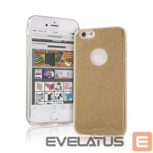 Nugarėlės dėklai iLike Apple iPhone X / iPhone XS Glitter 3 in 1 Back Case Gold