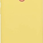 Nugarėlės dėklai Evelatus Samsung Galaxy A40 Nano Silicone Case Soft Touch TPU Yellow
