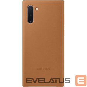 Nugarėlės dėklai Samsung  Galaxy Note 10 Leather Cover Camel