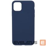 Nugarėlės dėklai Evelatus Apple iPhone 11 Pro Premium Soft Touch Silicone case Dark Blue