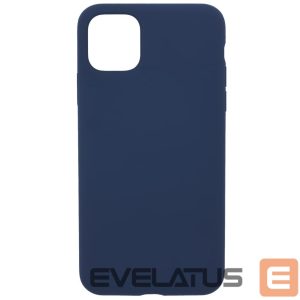 Nugarėlės dėklai Evelatus Apple iPhone 11 Pro Premium Soft Touch Silicone case Dark Blue