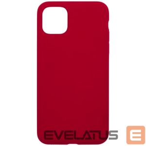 Nugarėlės dėklai Evelatus Apple iPhone 11 Pro Max Premium Soft Touch Silicone Case Red