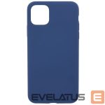 Nugarėlės dėklai Evelatus Apple iPhone 11 Pro Max Premium Soft Touch Silicone case Midnight Blue