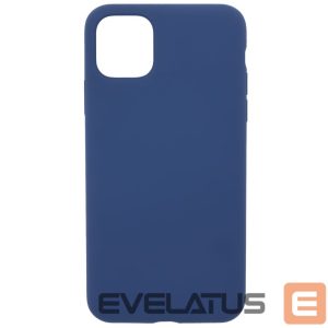 Nugarėlės dėklai Evelatus Apple iPhone 11 Pro Max Premium Soft Touch Silicone case Midnight Blue