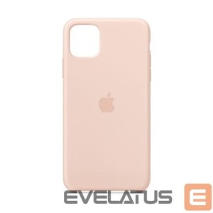 Nugarėlės dėklai Apple  iPhone 11 Pro Max Silicone Case Pink Sand