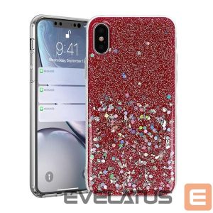 Nugarėlės dėklai Vennus Apple iPhone X/XS Red