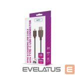 Kabelis Setty Universal USB Cable 3m 2A type-C Black