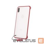 Nugarėlės dėklai iLike Apple iPhone XR frameless case Red