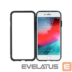 Nugarėlės dėklai iLike Apple iPhone XR Magnetic case Black