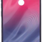 Nugarėlės dėklai Evelatus Xiaomi Redmi 8 Water Ripple Gradient Color Anti-Explosion Tempered Glass Case Gradient Pink-Purple