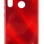 Nugarėlės dėklai Evelatus Xiaomi Xiaomi Redmi Note 8 / Redmi Note 8 2021 Water Ripple Full Color Electroplating Tempered Glass Case Red