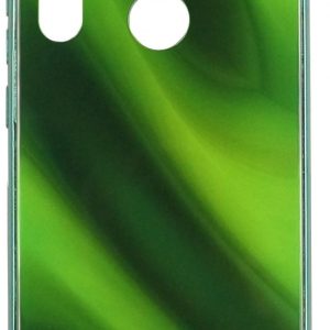 Nugarėlės dėklai Evelatus Xiaomi Xiaomi Redmi Note 8 / Redmi Note 8 2021 Water Ripple Full Color Electroplating Tempered Glass Case Green